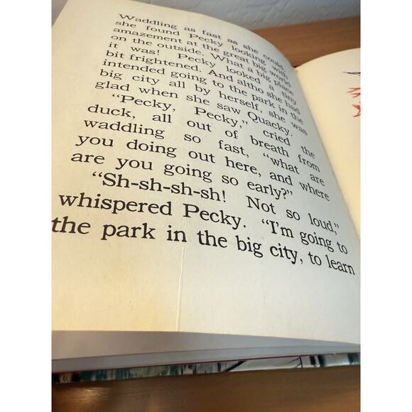 Vintage Children’s Book THE SONG OF THE LITTLE BROWN BIRD Gillette French 1941 - Picture 6 of 13